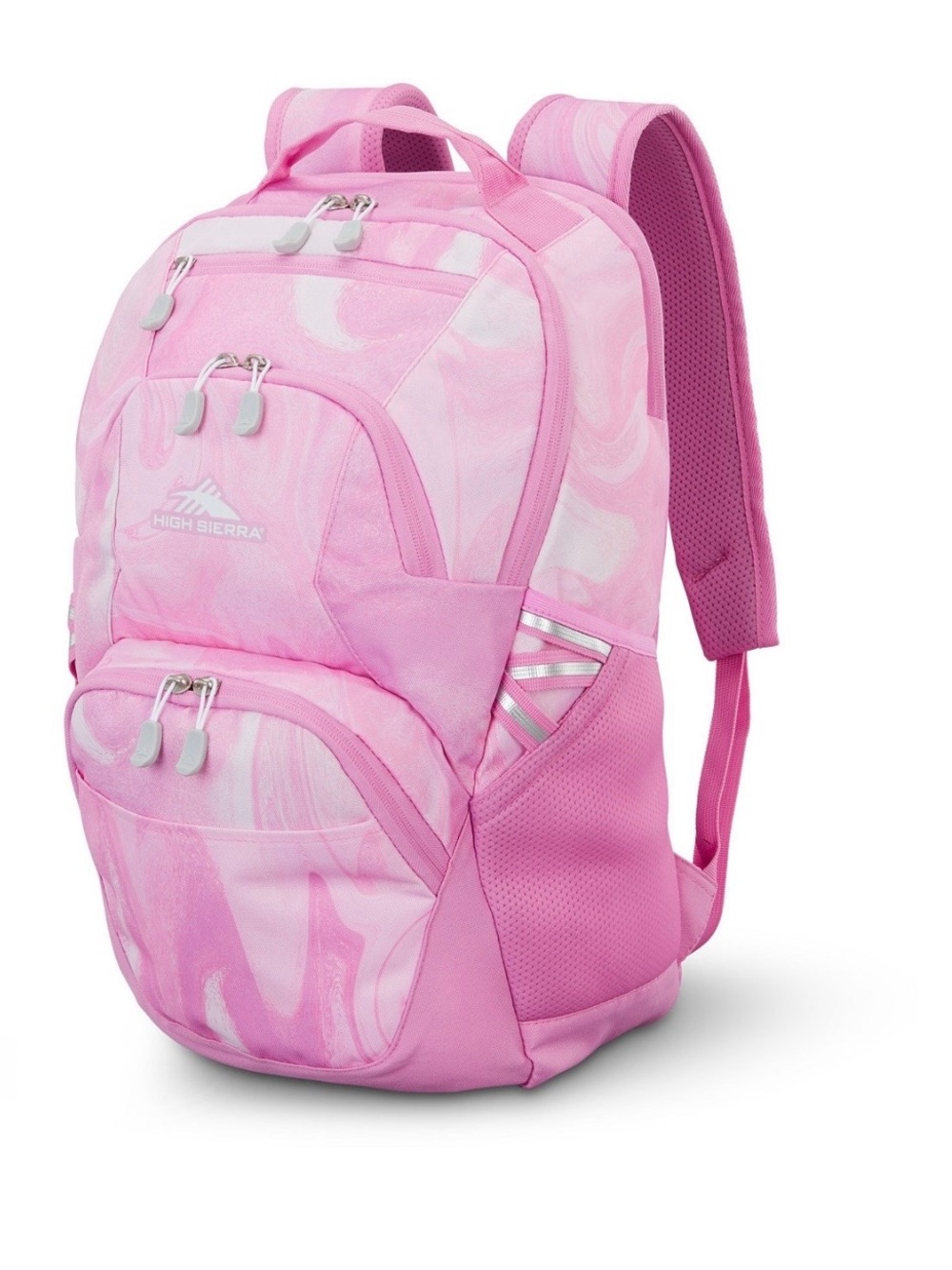 High Sierra Kids Pink Marble Backpack
